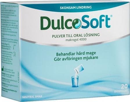 Dulcosoft Makrogol 4000 20 Dospåsar