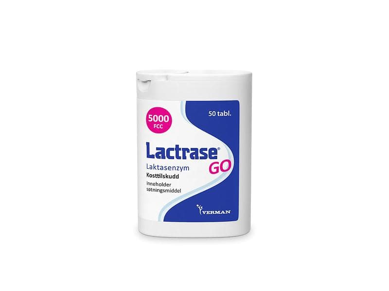 Lactrase Go 50 Tabletter