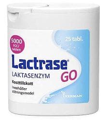 Lactrase Go 25 Tuggtabletter