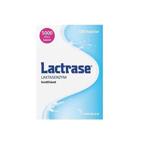 Lactrase 100 Kapslar