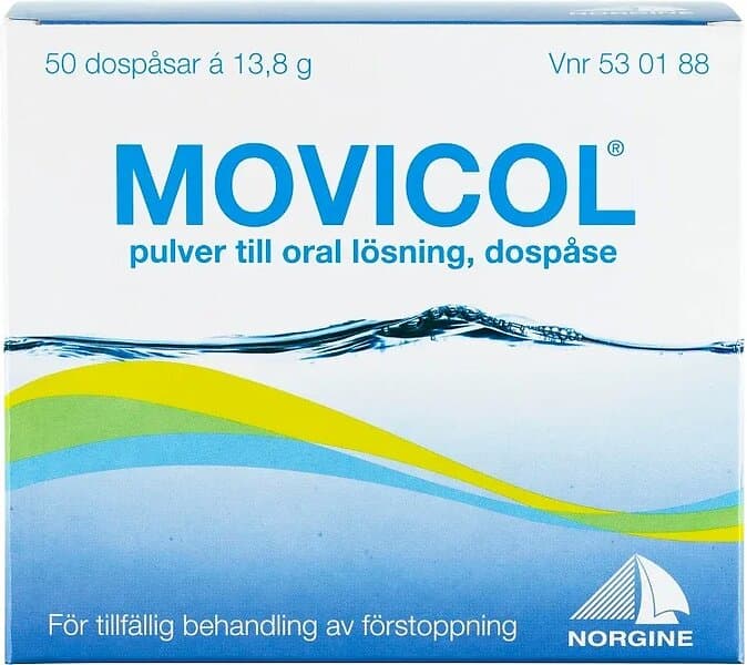 Movicol Pulver 50 Dospåsar