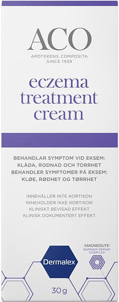 ACO Dermalex Eczema Treatment Kräm 30g