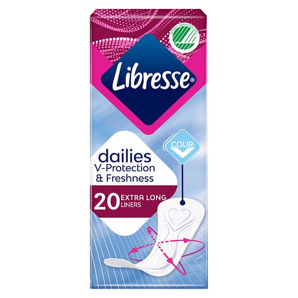 Libresse Dailies Fresh Extra Long (20-pack)