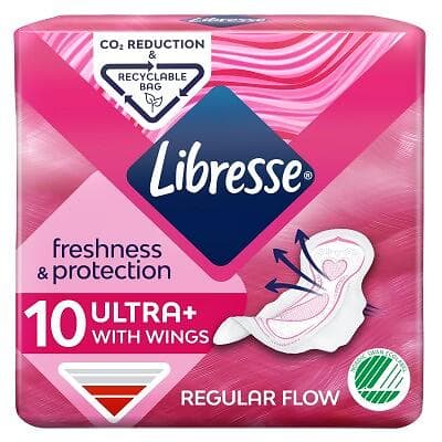 Libresse Ultra Thin Normal Wings (10-pack)