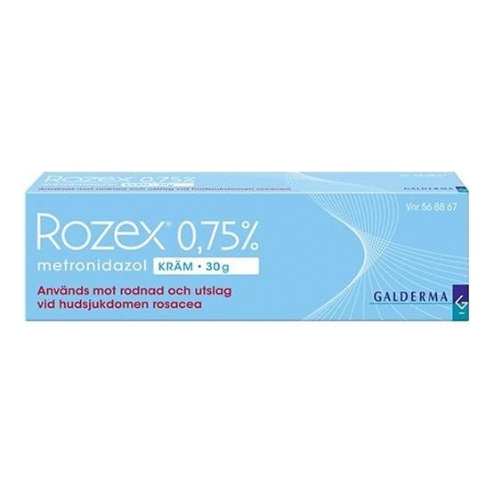 Rozex 0,75% Metronidazol Kräm 30g