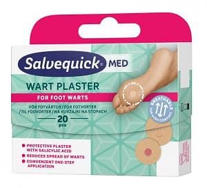 Salvequick Wart Plåster 20-pack