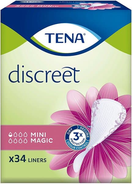 Tena Lady Discreet Mini Magic (34-pack)