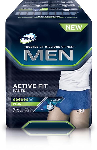 Tena Men Active Fit Pants L (10-pack)