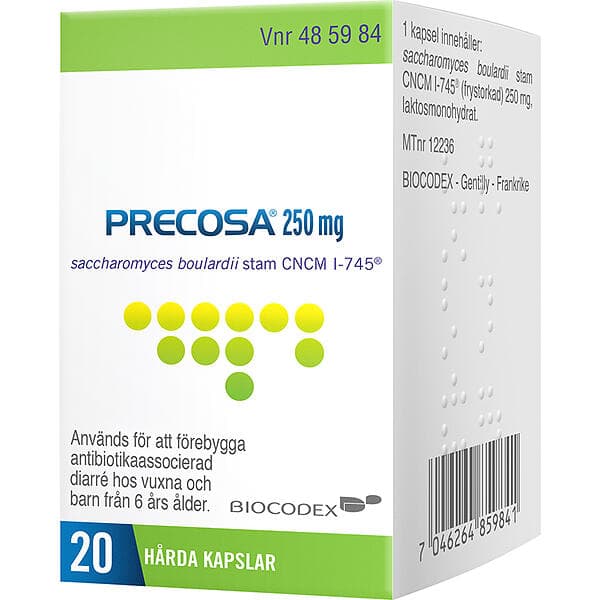 Precosa 250mg 20 Kapslar