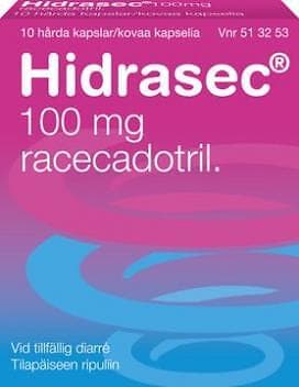 Hidrasec 100mg 10 Kapslar