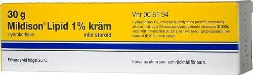 Mildison Lipid 1% Kräm 30g