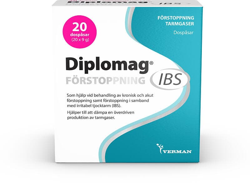 Diplomag IBS Förstoppning 20 Dospåsar