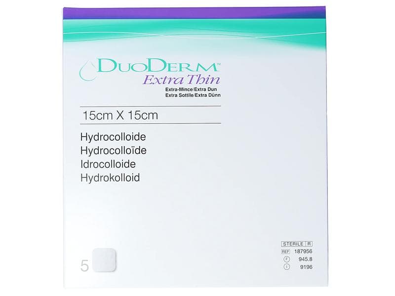 DuoDerm Convatec Extra Thin Plåster 15x15cm 5-pack