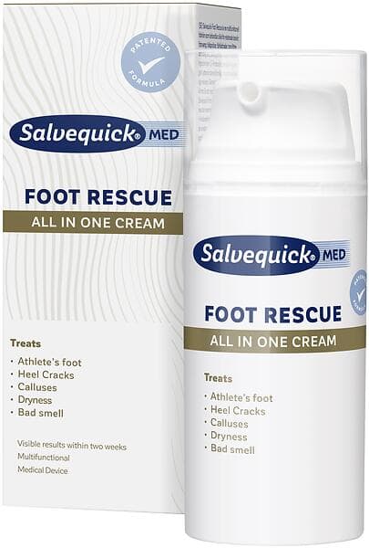 Salvequick MED Foot Rescue All in One Fotkräm 100ml