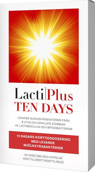 LactiPlus Ten Days 20 Kapslar