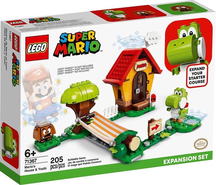 LEGO Super Mario 71367 Marios Hus & Yoshi Expansionsset