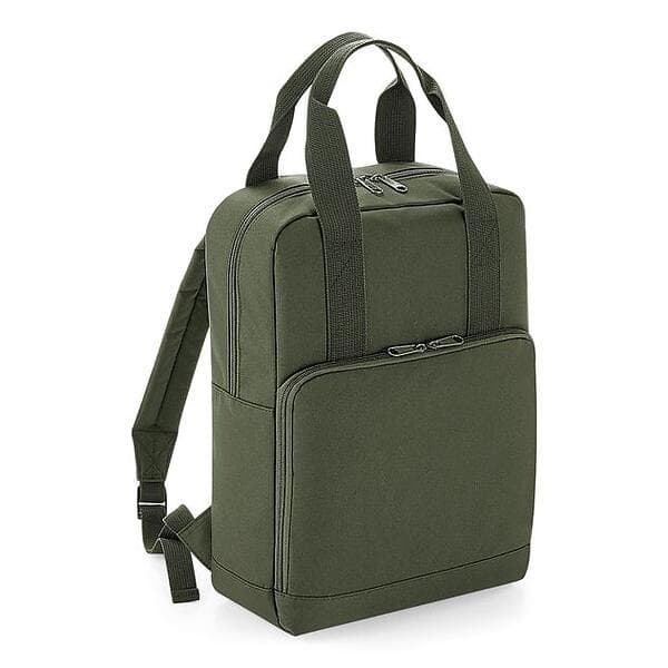 BagBase Twin Handle Roll-Top Backpack