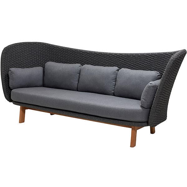 Cane-Line Peacock Soffa (3-sits)