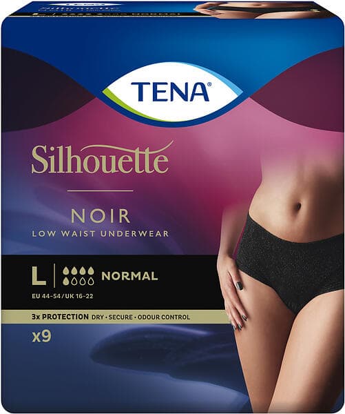 Tena Silhouette Underwear Low Waist Normal L (9-pack)