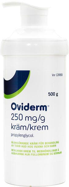 Oviderm Kräm 250 Mg/g 500g