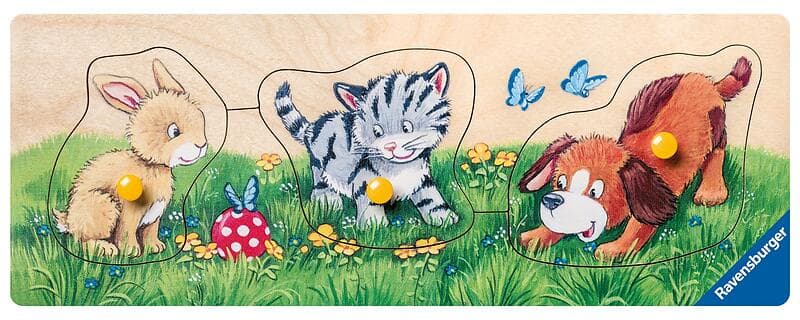 Ravensburger Pussel Bud Cute Animal 3 Bitar