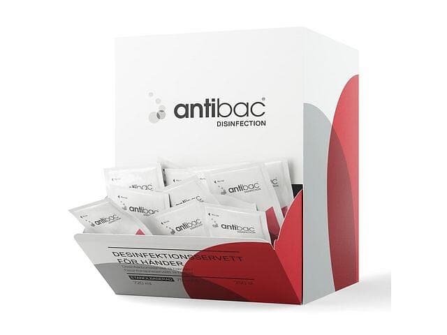 Antibac Desinfektionsservett 250-pack