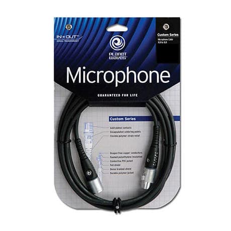 Planet Waves Custom XLR - XLR M-F 1,5m