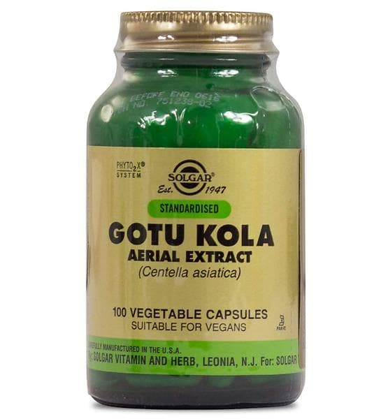 Solgar Gotu Kola 100 Kapslar