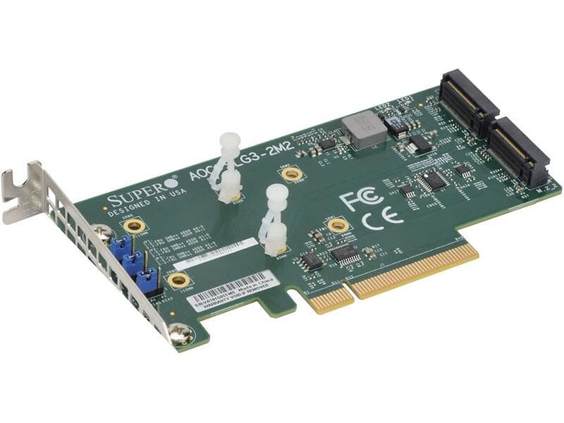 Supermicro AOC-SLG3-2M2-O