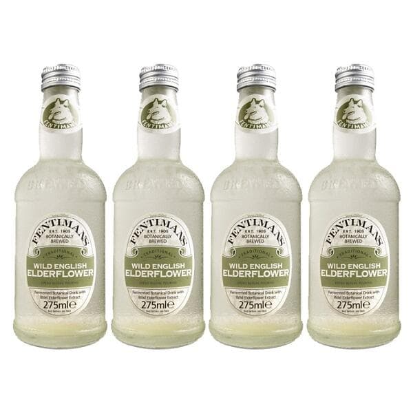 Fentimans Wild English Elderflower Glas 0,275l 4-pack