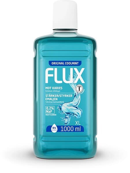 FLUX Teeth Original Coolmint Munskölj 1000ml