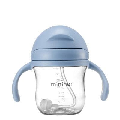 Mininor Straw Bottle 220ml