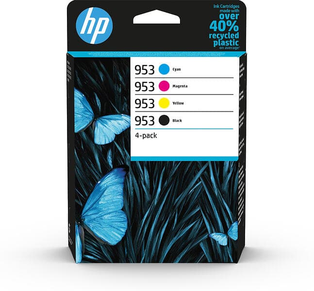 HP 953 (Svart/Cyan/Magenta/Gul)
