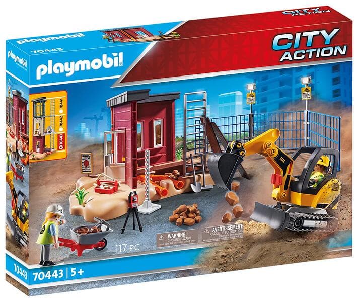 Playmobil City Action 70443 Minikran Med Byggdel