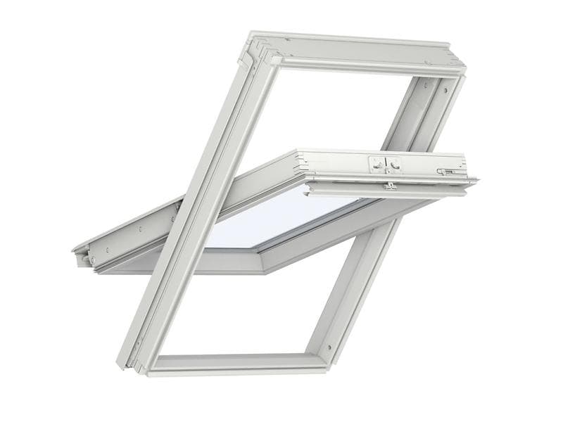 Velux Pivåhängt Takfönster Trä med Solo 7 1-Luft 2-Glas 55x78cm