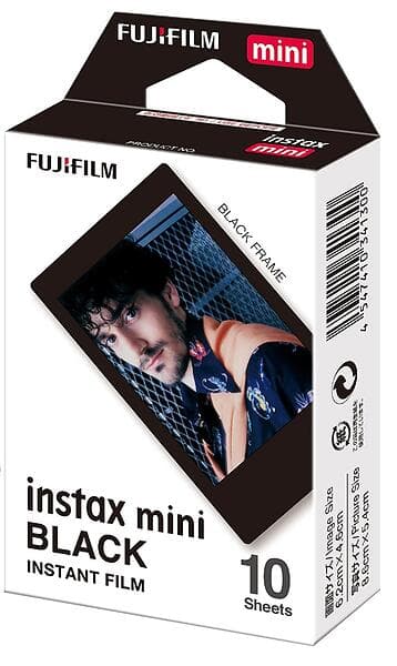 Fujifilm Instax Mini Film Black 10-Pack