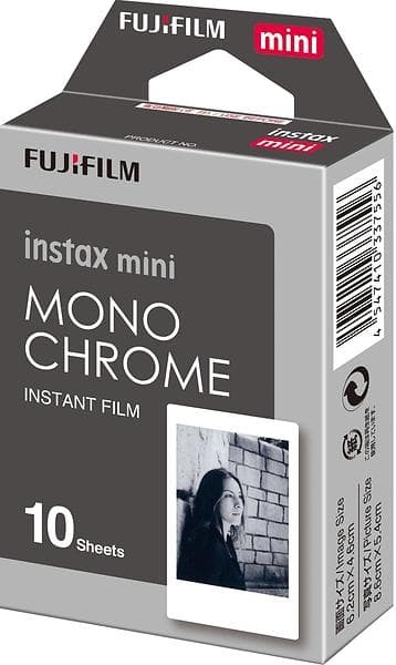 Fujifilm Instax Mini Film Monochrome 10-Pack