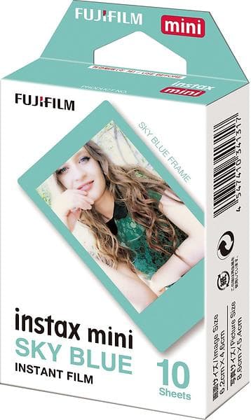Fujifilm Instax Mini Film Sky Blue 10-Pack