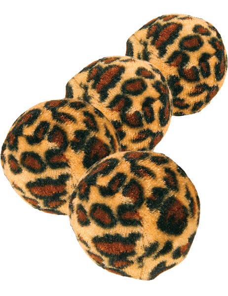 Trixie Leopard Balls 4-pack (4cm)