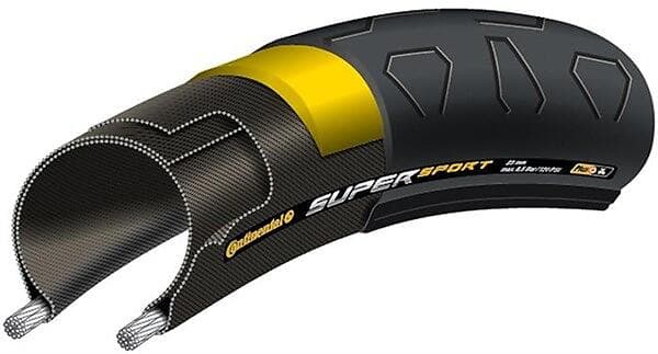 Continental Super Sport Plus Wire 700x25C (25-622)