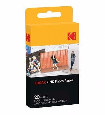 Kodak Zink Paper 2x3" 20-Pack