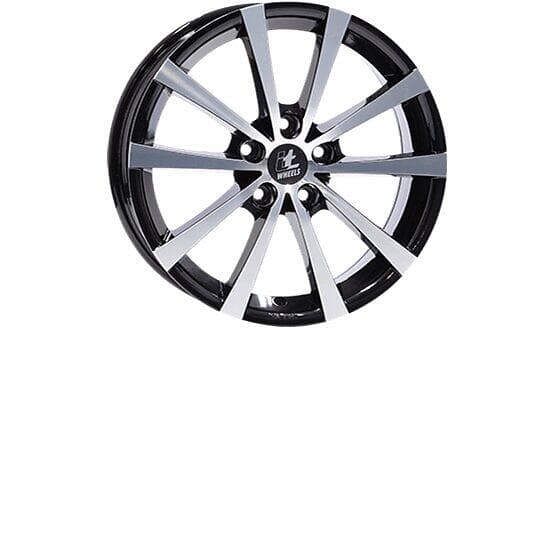 IT Wheels Alice Gloss Black/Polished 7.5x18 5/115 ET41 CB70.2