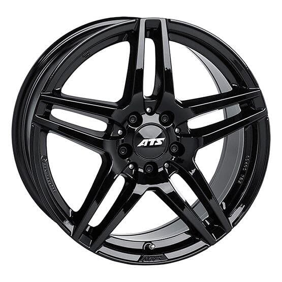 ATS Mizar Gloss Black 8x19 5/112 ET43 CB66.5