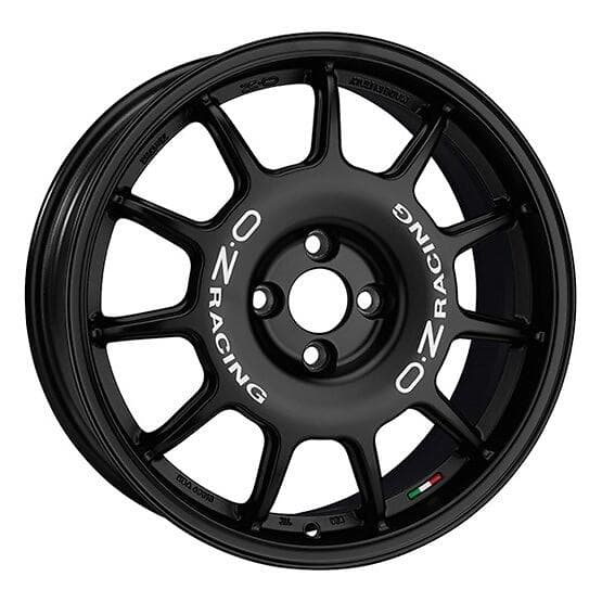 OZ Leggenda Matt Black 7x17 4/100 ET30 CB68.1