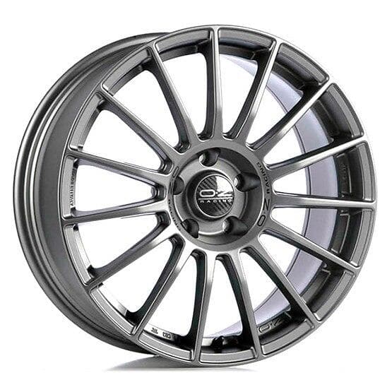 OZ Superturismo LeMans Matt Graphite 7.5x17 4/108 ET40 CB75.1