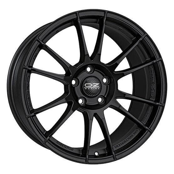 OZ Ultraleggera Matt Black 7x17 4/108 ET25 CB75.1