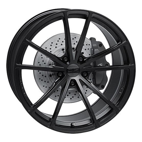 OZ Zeus Matt Black 10.5x20 5/112 ET24 CB57.1