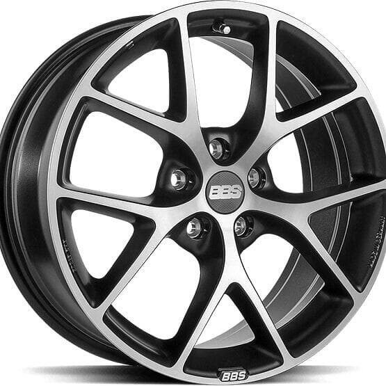 BBS SR Volcano Grey Diamond Cut 7.5x17 5/108 ET45 CB70.0