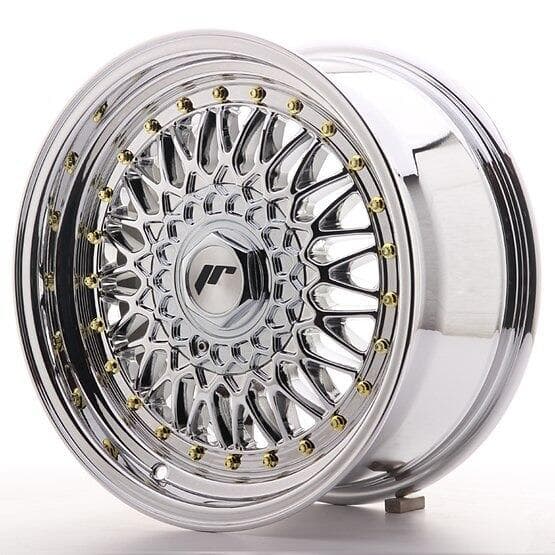 Japan Racing JR9 Chrome 7.5x16 4/100/108 ET25 CB74.1