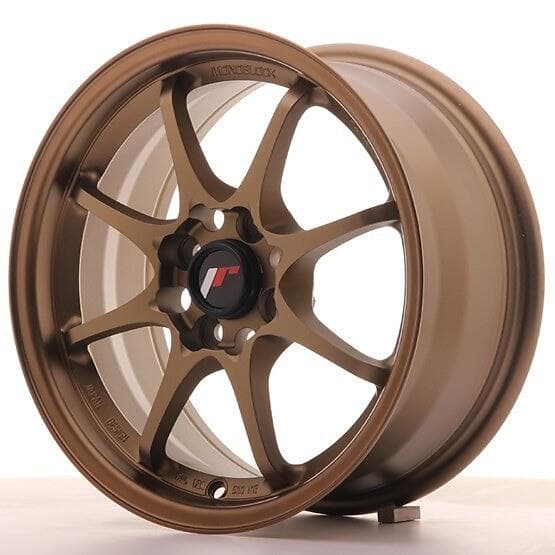 Japan Racing JR5 Dark ABZ Bronze 7x15 4/100 ET35 CB73.1